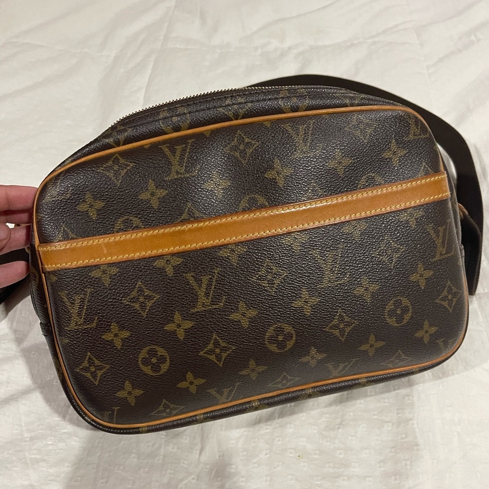 Louis Vuitton Monogram Canvas Reporter PM Messenger Bag